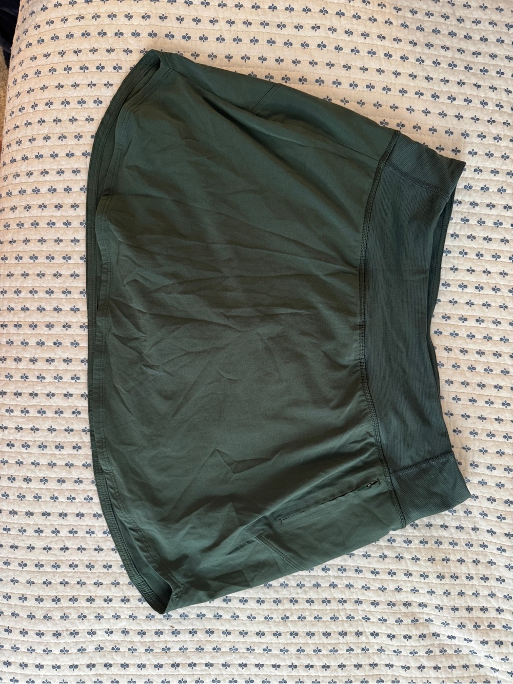 Outdoor Voices Forest Green Circle Skirt